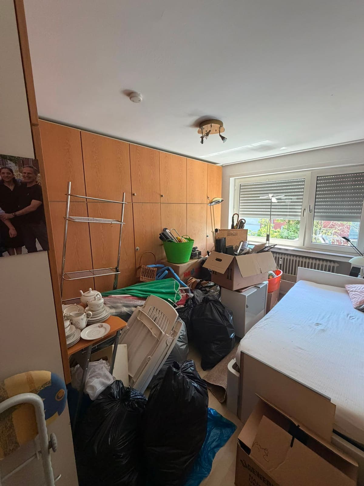 Zimmer vor der Grundreinigung